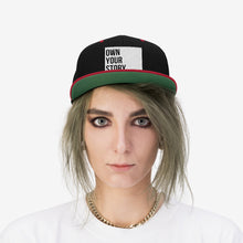 Load image into Gallery viewer, Own Your Story | Unisex Flat Bill Hat