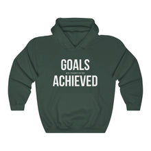 Load image into Gallery viewer, "Goals Achieved" | Unisex Heavy Blend™ Hooded Sweatshirt