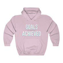 Load image into Gallery viewer, "Goals Achieved" | Unisex Heavy Blend™ Hooded Sweatshirt