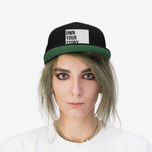 Load image into Gallery viewer, Own Your Story | Unisex Flat Bill Hat