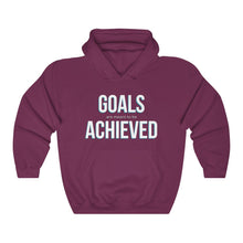 Load image into Gallery viewer, "Goals Achieved" | Unisex Heavy Blend™ Hooded Sweatshirt
