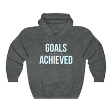 Load image into Gallery viewer, "Goals Achieved" | Unisex Heavy Blend™ Hooded Sweatshirt