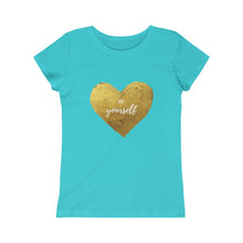 Load image into Gallery viewer, "BE yourself" | Girls Princess Tee