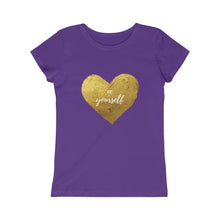 Load image into Gallery viewer, "BE yourself" | Girls Princess Tee