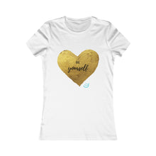 Load image into Gallery viewer, &quot;Be Yourself&quot; Heart | Women&#39;s Favorite Tee
