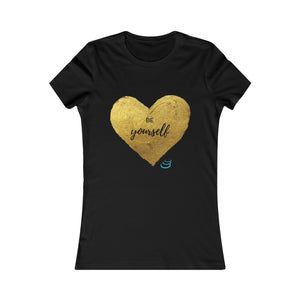 "Be Yourself" Heart | Women's Favorite Tee