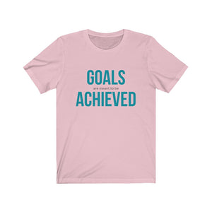 Goals Achieved | Unisex Jersey Short Sleeve Tee