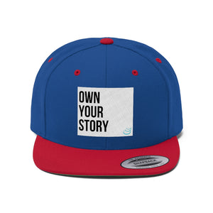 Own Your Story | Unisex Flat Bill Hat