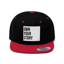 Load image into Gallery viewer, Own Your Story | Unisex Flat Bill Hat
