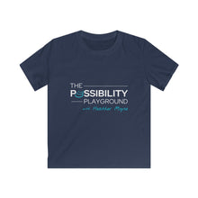 Load image into Gallery viewer, &quot;The Possibility Playground with Heather Moyse&quot; | Kids Softstyle Tee
