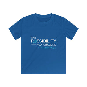 "The Possibility Playground with Heather Moyse" | Kids Softstyle Tee